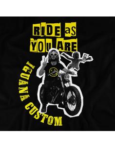 T-SHIRT RIDE AS YOU ARE PARA MULHER 2