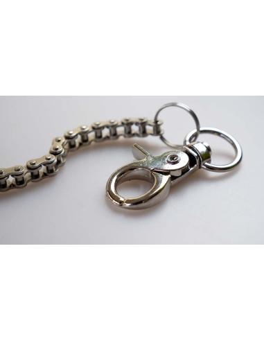 Chain Wallet Holder | Biker Style | Roller Chain Links | 48 cm