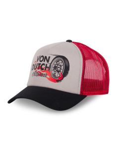 GORRA VON DUTCH CREW 21 ROJA CON ESTAMPADO – ESTILO...