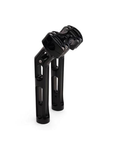 Acheter Risers Arlen Ness Method 10” Universels Anodisés Noir | Iguana Custom