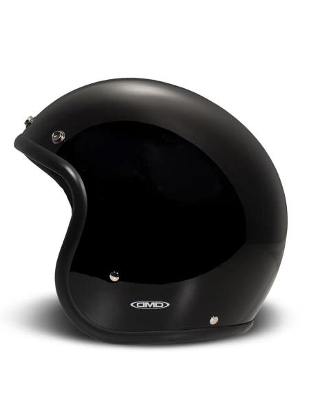 CAPACETE JET DMD RETRO GLOSS BLACK