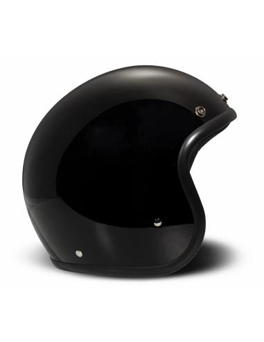 CAPACETE JET DMD RETRO GLOSS BLACK