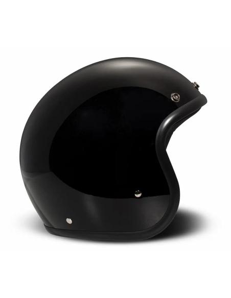 Comprar Casco Jet Dmd Retro Negro Brillo a precio de oferta