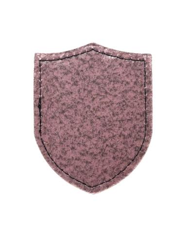 Comprar Parche Escudo Personalizable en Símil Piel Marrón Vintage con Dorso Termoadhesivo | Iguana Custom
