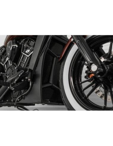 Buy Killer Custom Apache Radiator Cover for Indian Scout 2015-2024 | Iguana Custom