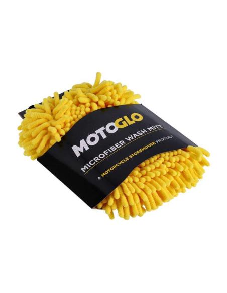 Luva de Microfibra MotoGlo para Lavagem de Motos | Iguana Custom