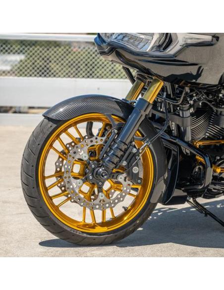 Kit Paralama 19” Arlen Ness Fibra de Carbono Touring 14–25