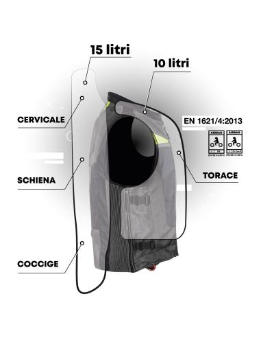 MAB M1 Motorcycle Airbag Vest | Level 2 Safety | Iguana Custom