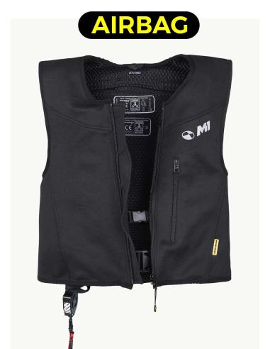 MAB M1 Motorcycle Airbag Vest | Level 2 Safety | Iguana Custom