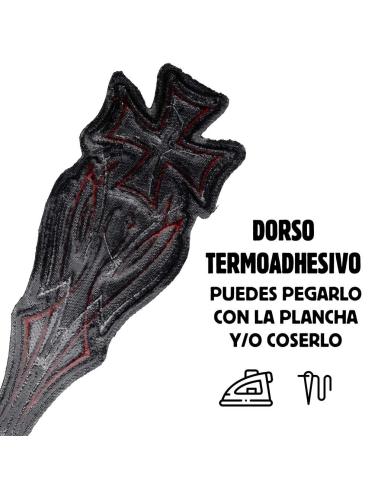 Patch Thermocollant Pinstriping avec Croix de Malte | Iguana Custom