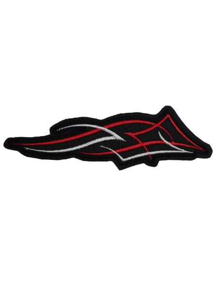 Asymmetrical Pinstriping Patch – Iron-On | Iguana Custom