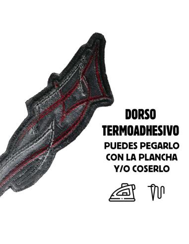 Patch Pinstriping Assimétrico Termoadesivo | Iguana Custom