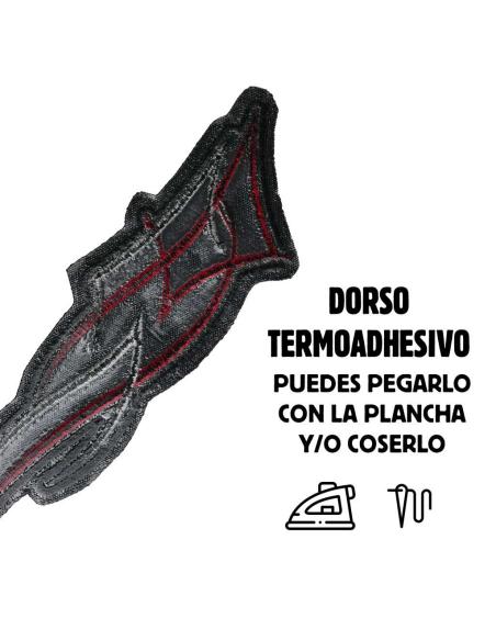 Patch Pinstriping Assimétrico Termoadesivo | Iguana Custom