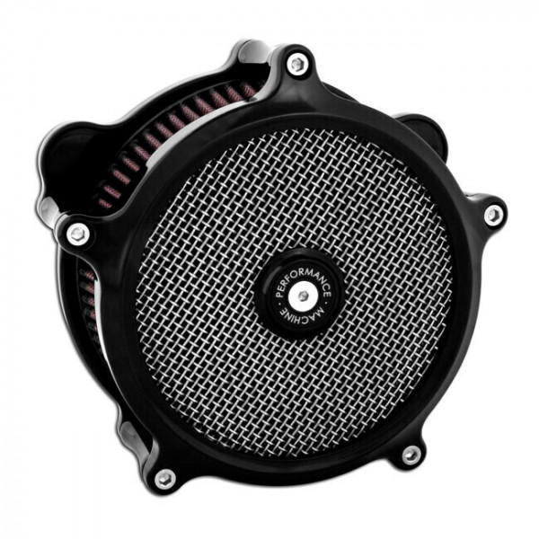 SUPER GAS FILTER PM BLACK HD M8 SOFTAIL 18-UP TOURING 17-UP