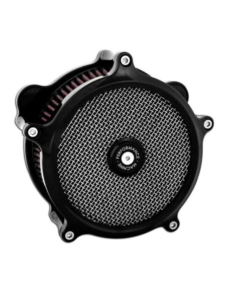 SUPER GAS FILTER PM BLACK HD M8 SOFTAIL 18-UP TOURING 17-UP