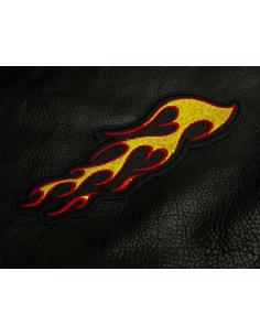 Patch Bordado Chamas Termoadesivo | Iguana Custom 2