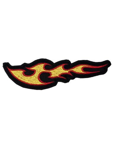 Patch de Chamas Curvadas Invertidas | Iguana Custom