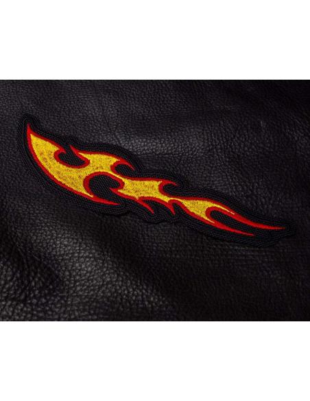 Patch de Chamas Curvadas Invertidas | Iguana Custom