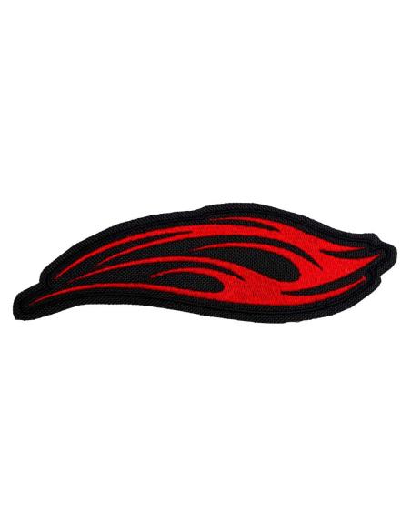Patch Flamme Rouge Courbée Thermocollant | Iguana Custom