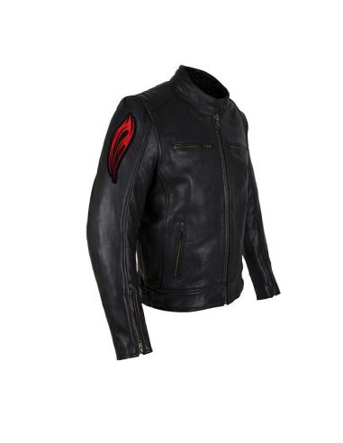 Patch Flamme Rouge Courbée Thermocollant | Iguana Custom
