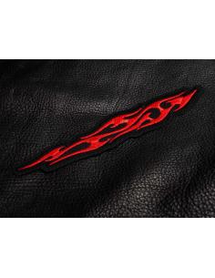 Patch Flamme Rouge Étroit Thermocollant | Iguana Custom 2