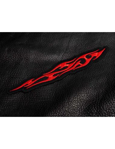 Patch de Chama Vermelha Estreita | Iguana Custom
