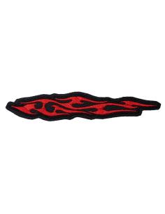 Inverse Red Flame Patch | Iguana Custom