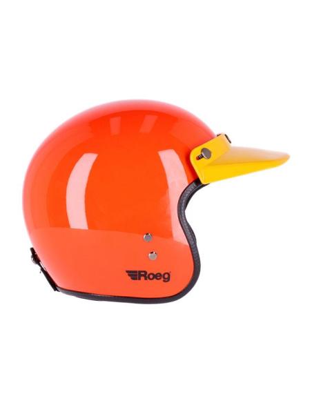Roeg Jett Peak Yellow Visor – Vintage Style Helmet Accessory