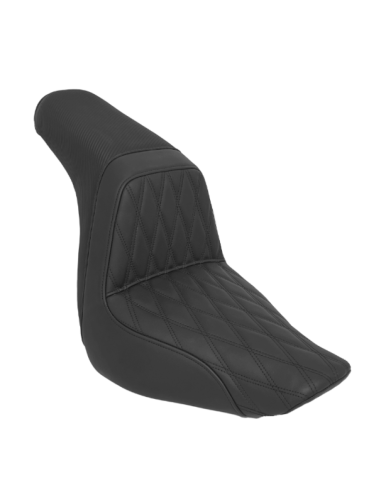 Banco Two Up Harley Softail Sport Glide, Low Rider, S e ST – Preto