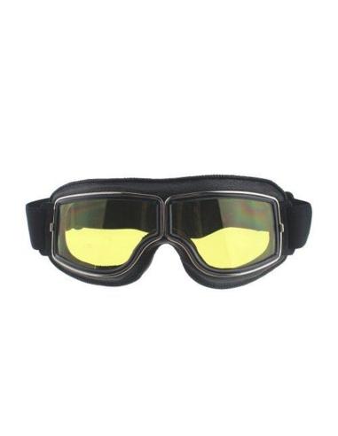 Gafas Aviator Classic Night Rider – Lentes Amarillos Retro para Moto