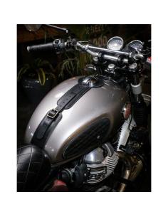 Trip Machine Tank Strap Interceptor/GT650 – Black Leather 2