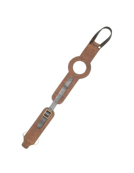 Trip Machine Tank Strap interceptor/continental gt – Cuero marron tabaco