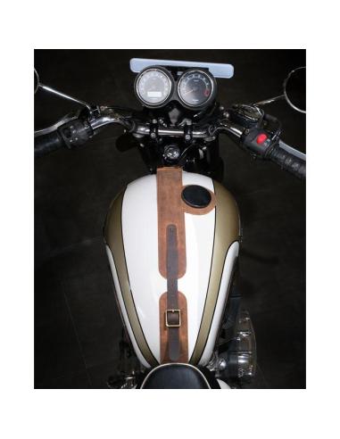 Trip Machine Tank Strap & Pouch – Pour Triumph Bonneville