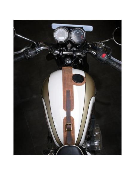 Trip Machine Tank Strap & Pouch – Pour Triumph Bonneville