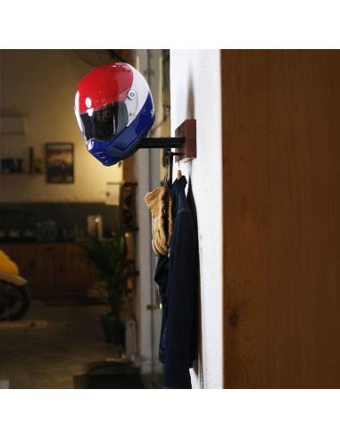 Trip Machine Twin Helmet Hanger – Supporto da Parete per Caschi e Accessori
