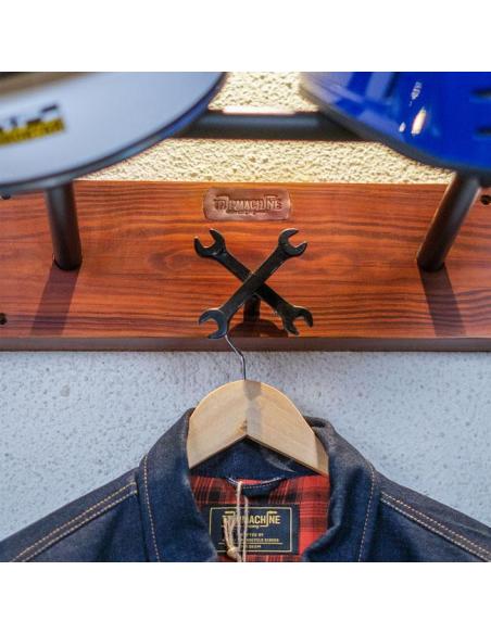 Trip Machine Twin Helmet Hanger – Supporto da Parete per Caschi e Accessori