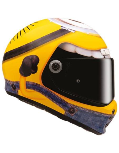 HJC V10 Stuart Minions MC3 – Casque Intégral Vintage au Design Unique