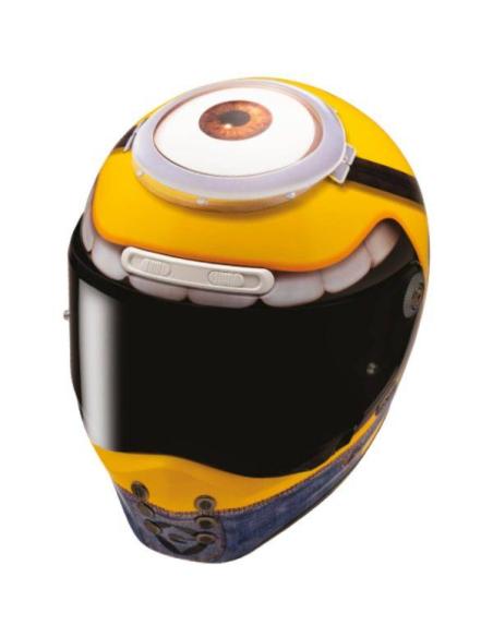 HJC V10 Stuart Minions MC3 – Capacete Integral Vintage com Design Exclusivo