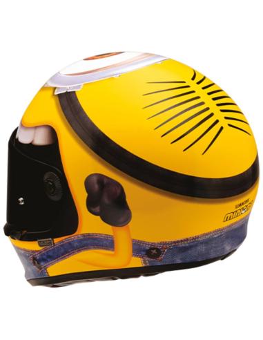 HJC V10 Stuart Minions MC3 – Casque Intégral Vintage au Design Unique