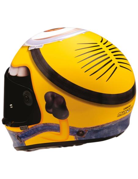 HJC V10 Stuart Minions MC3 – Casque Intégral Vintage au Design Unique