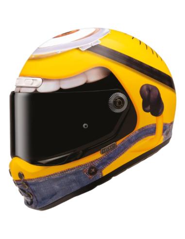 HJC V10 Stuart Minions MC3 – Capacete Integral Vintage com Design Exclusivo