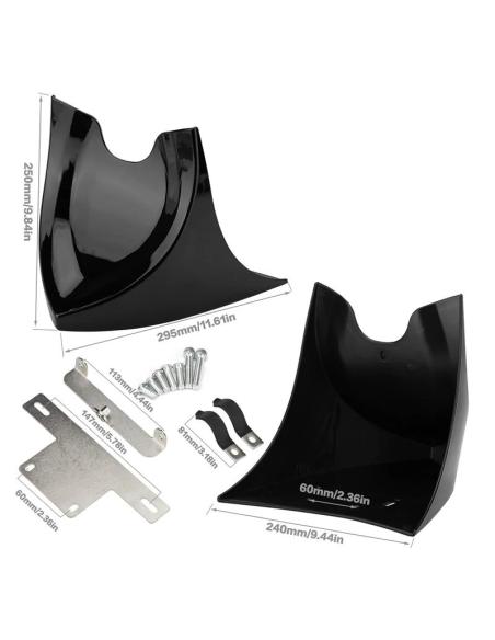 Quilla Delantera Harley New Version ABS Negro Brillo 1996-2023