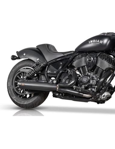 V Performance Revolver 2-1 Exhaust Black Euro 5 | Indian Chief 21–25