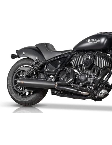 V Performance Revolver 2-1 Exhaust Black Euro 5 | Indian Chief 21–25