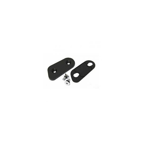 BLACK WRINKLE INSPECTION COVER FITS SPORTSTER XL 04-UP