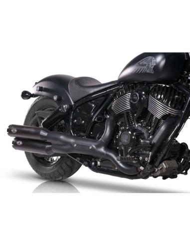 Escapamentos Slip-on V Performance Revolver Preto Euro 5 | Indian Chief 21–25