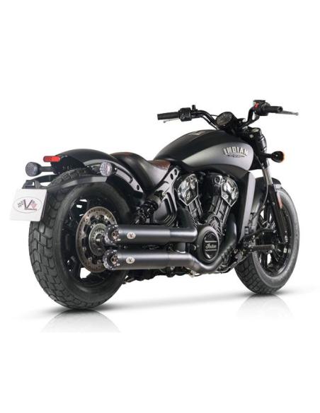 : Escapamentos V Performance 80mm Slip-on Preto Euro 3/4 | Indian Scout 15–20