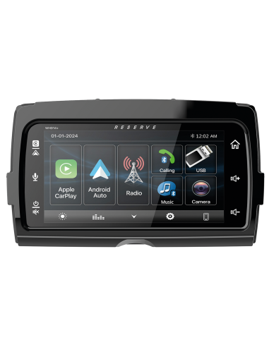Radio Soundstream Plug-N-Play para Harley Touring/Trike 14+ con CarPlay y Android Auto