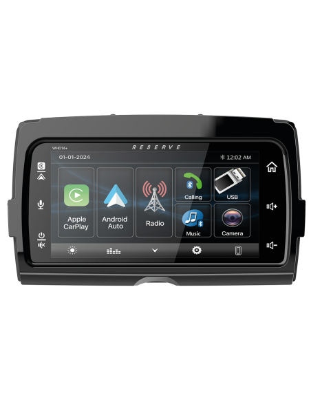 Radio Soundstream Plug-N-Play para Harley Touring/Trike 14+ con CarPlay y Android Auto