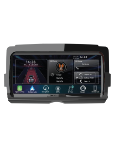 Rádio Soundstream V2 para Harley Touring/Trike 14+ com CarPlay e Android Auto Sem Fio